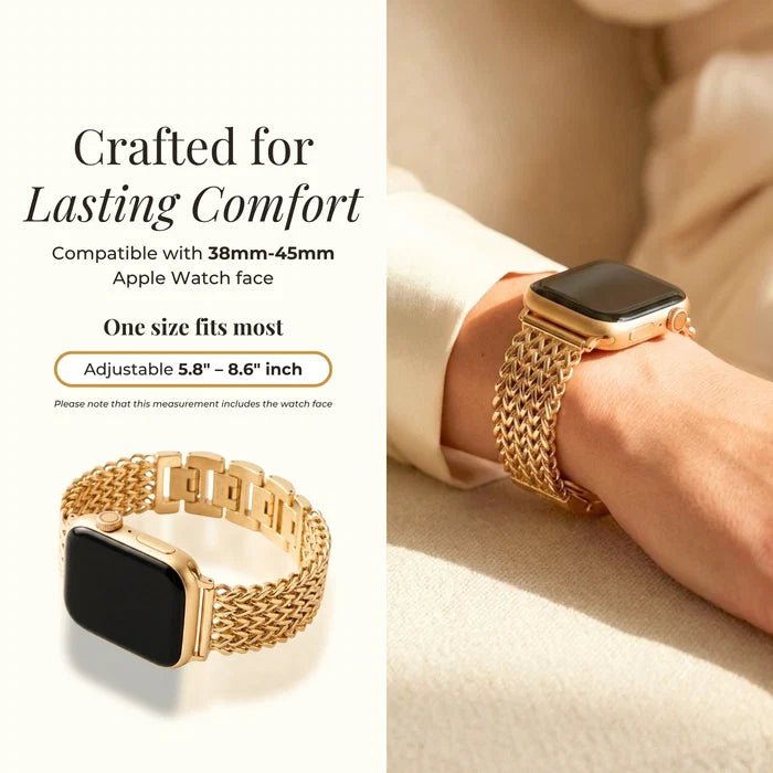 Gold Chain Luxury Apple Watch Strap