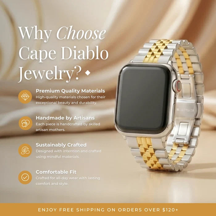 Golden Chic Luxury Apple Watch Strap