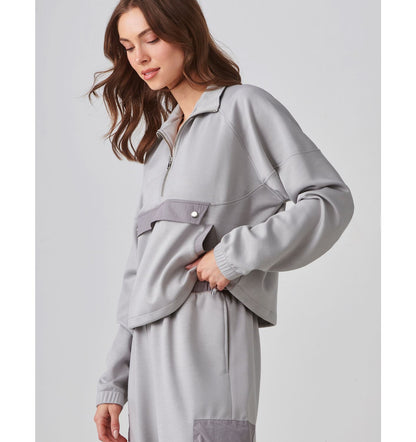 Relaxed Mock Neck Jacket | 3 Colors Available