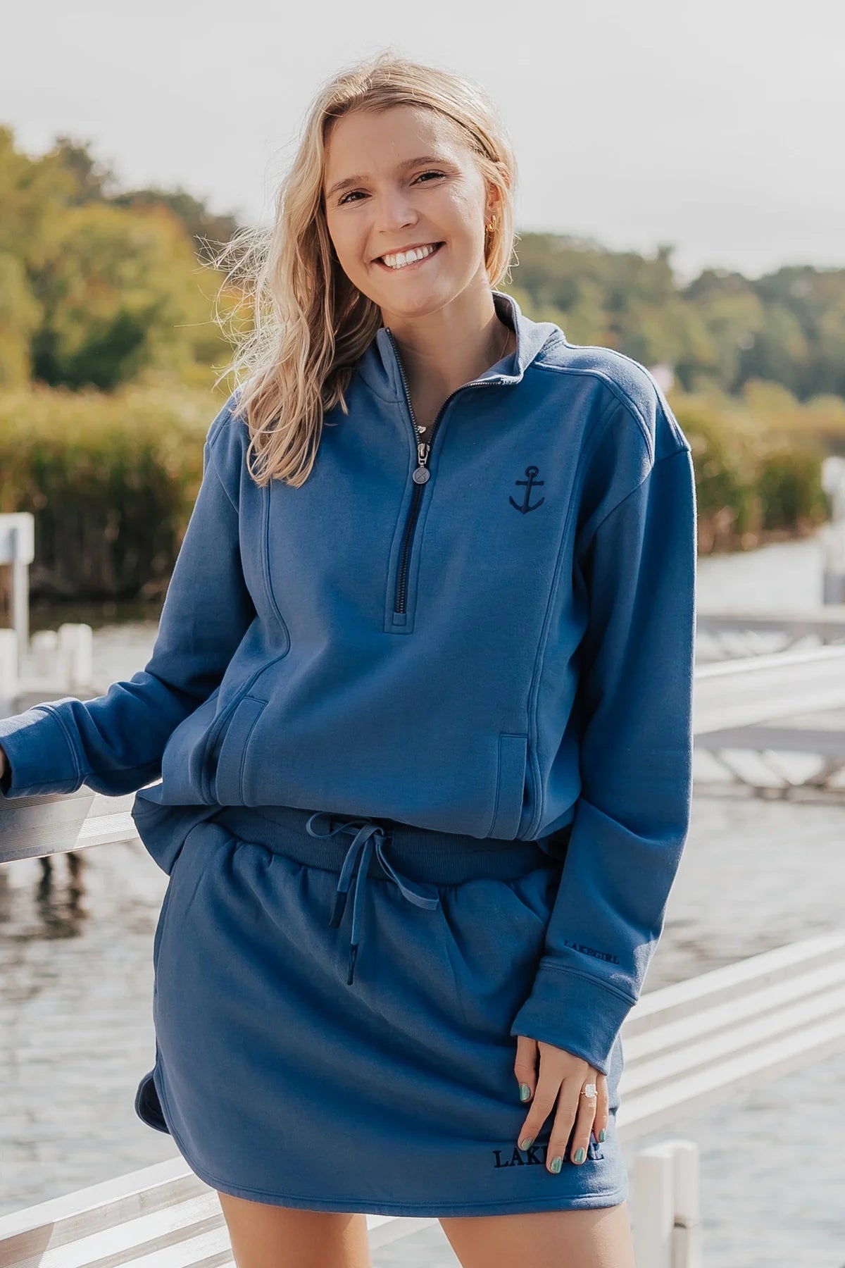 Lakegirl Half Zip Track Jacket