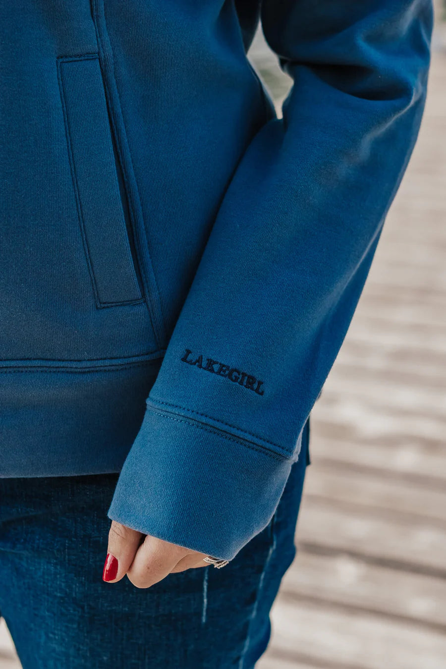 Lakegirl Half Zip Track Jacket
