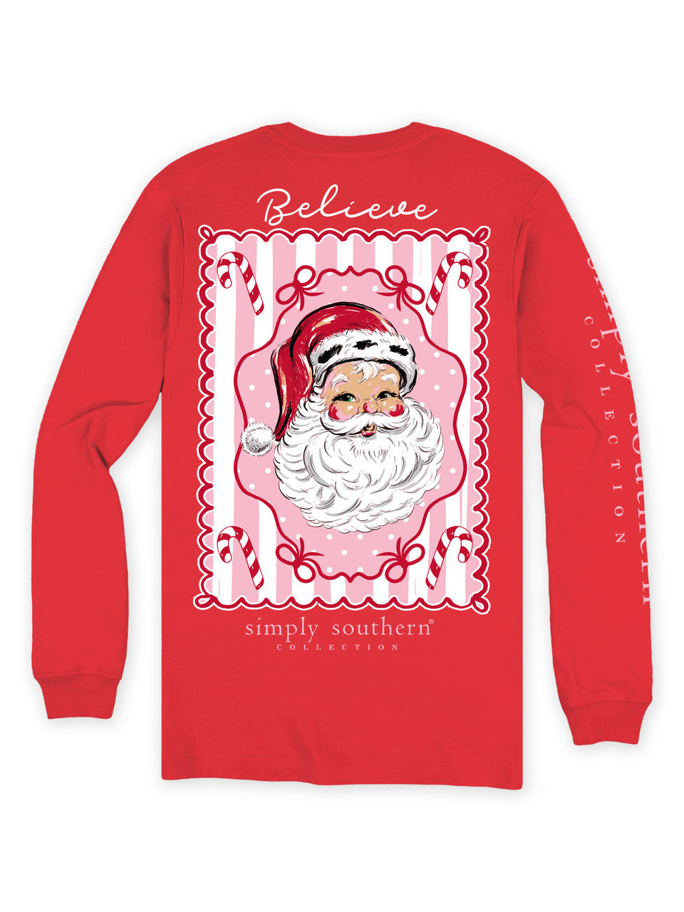 Believe Santa Top