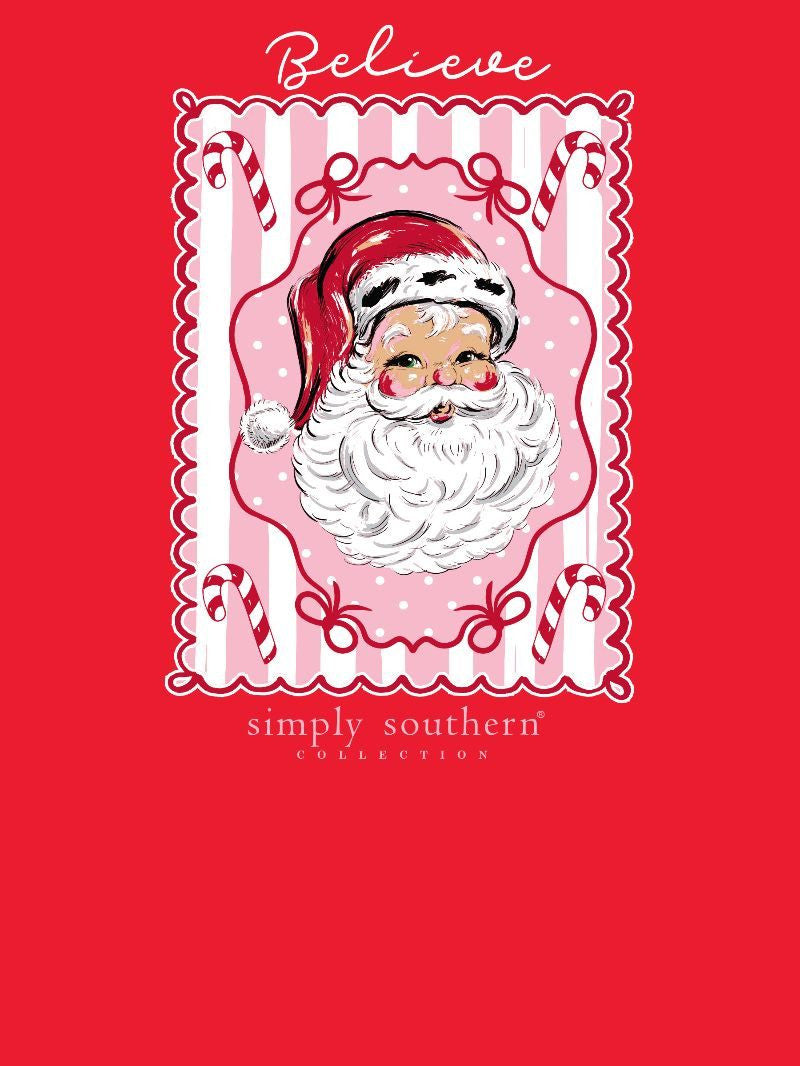Believe Santa Top