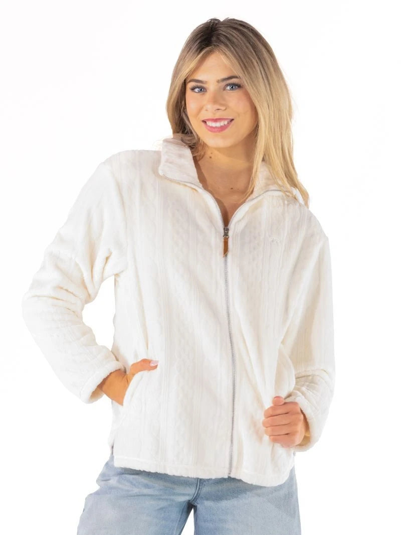 Fleece Zip Up Jacket