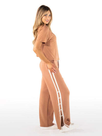 Mocha Tie Lounge Pants