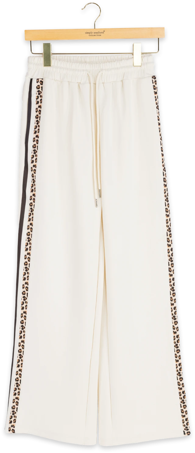 Soft Side Stripe Lounge Bottoms