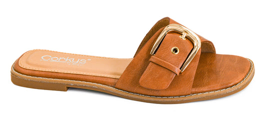 Cognac Pick Me Up Sandal