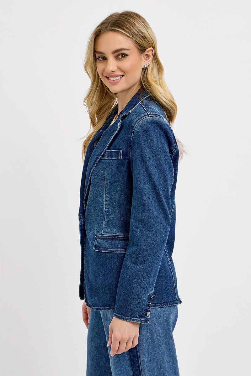 Dark Denim Blazer