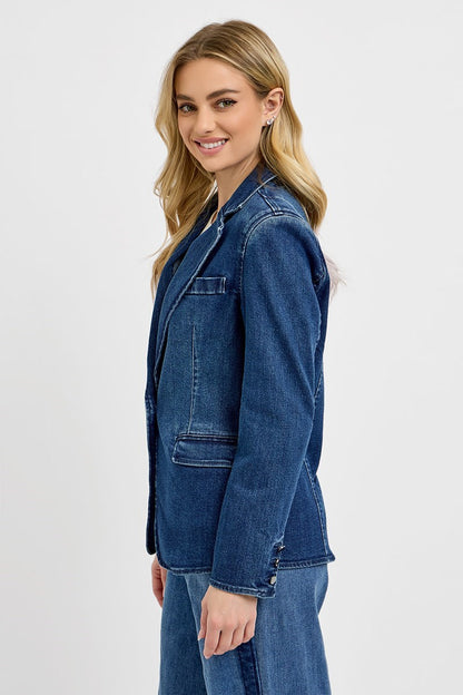 Dark Denim Blazer