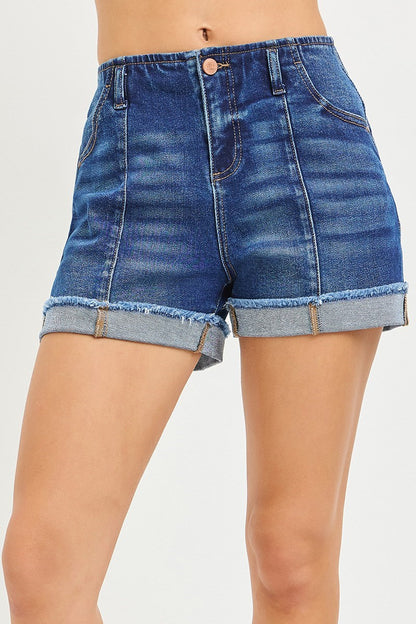 Slouchy Cuffed Shorts