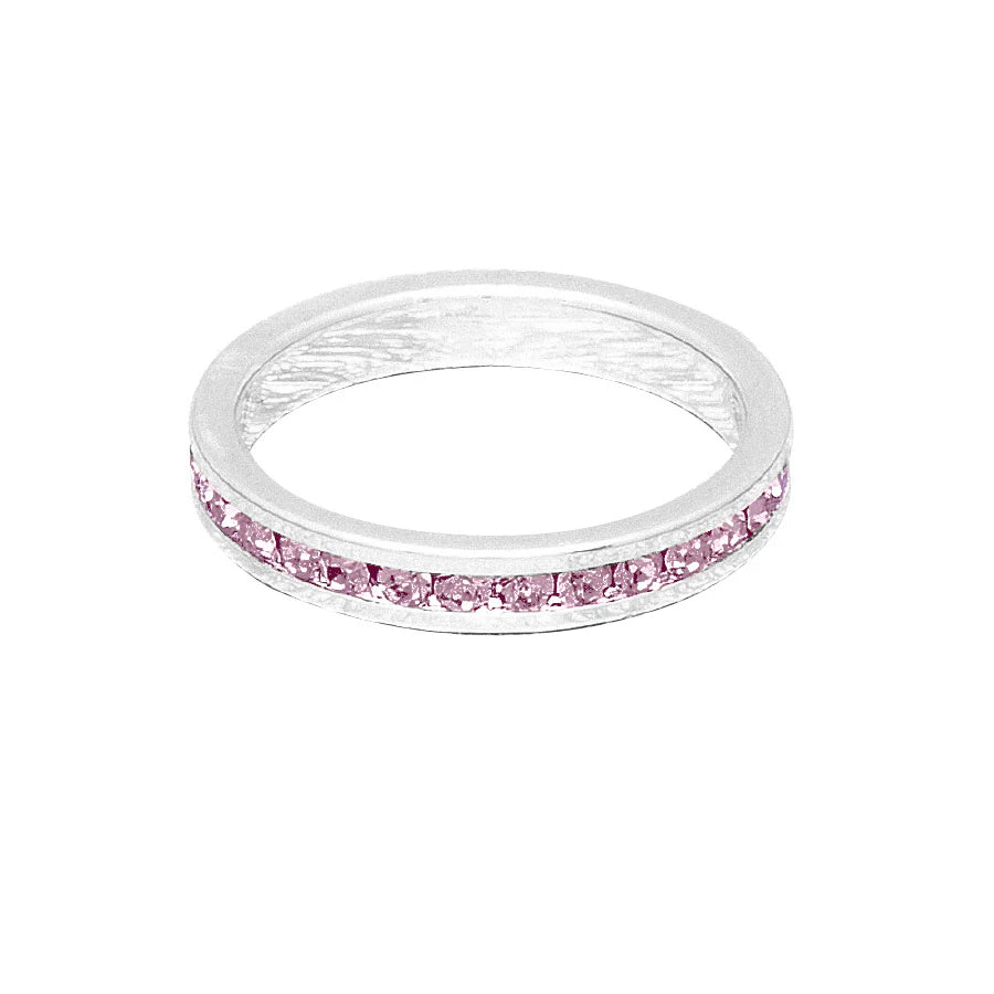 June (Alexandrite) White Gold Ring | Size 6