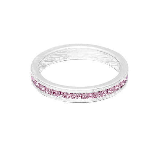 June (Alexandrite) White Gold Ring | Size 5