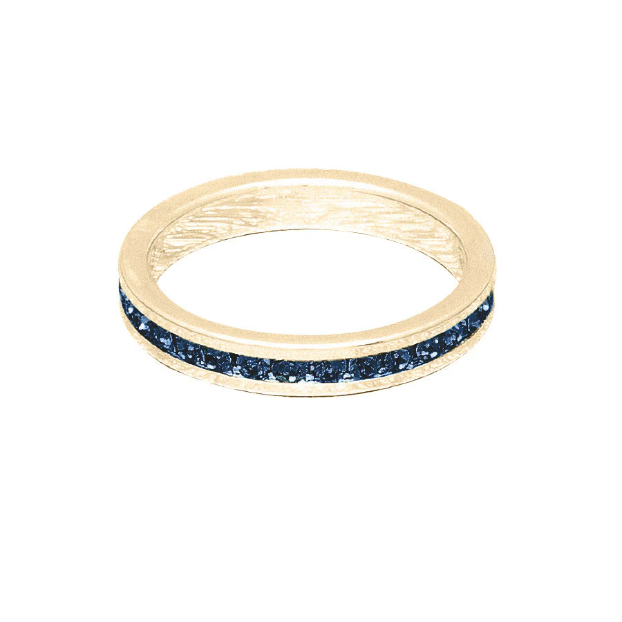 September (Sapphire) Yellow Gold Ring | Size 9