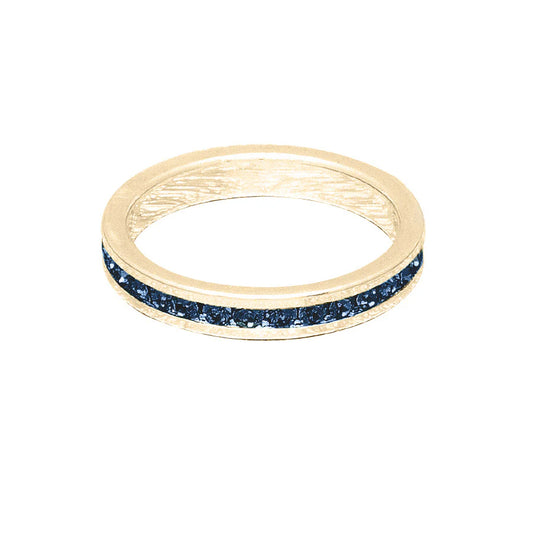 September (Sapphire) Yellow Gold Ring | Size 5