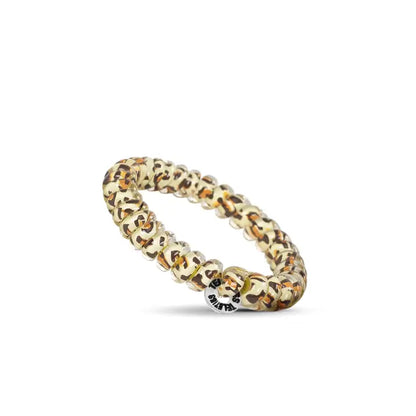 Spiral Hair Coils | Leopard Hair Ties | Small