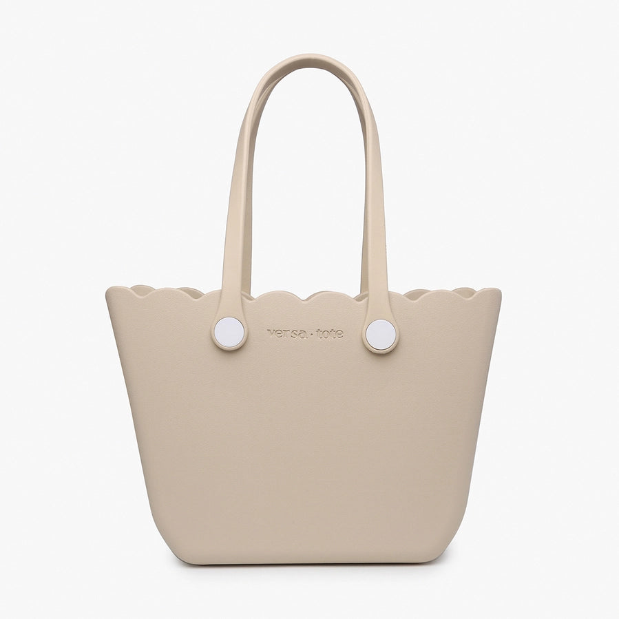 Rose Scalloped Versa Tote