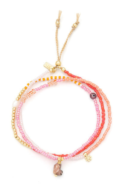 Mixed Media Wrap Bracelet/Necklace