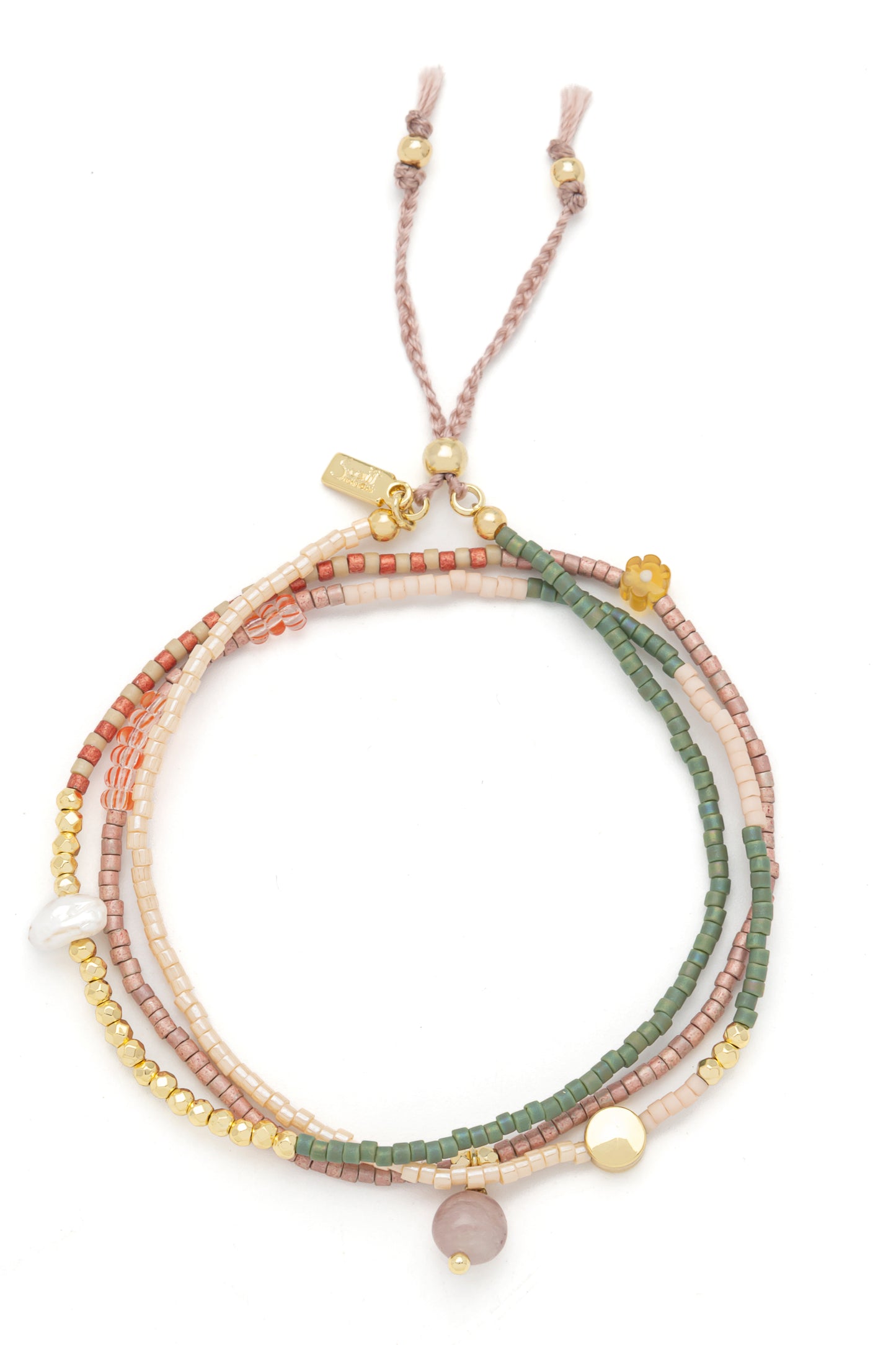 Mixed Media Wrap Bracelet/Necklace