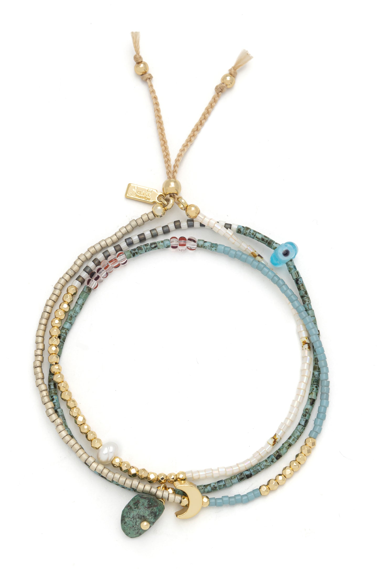 Mixed Media Wrap Bracelet/Necklace