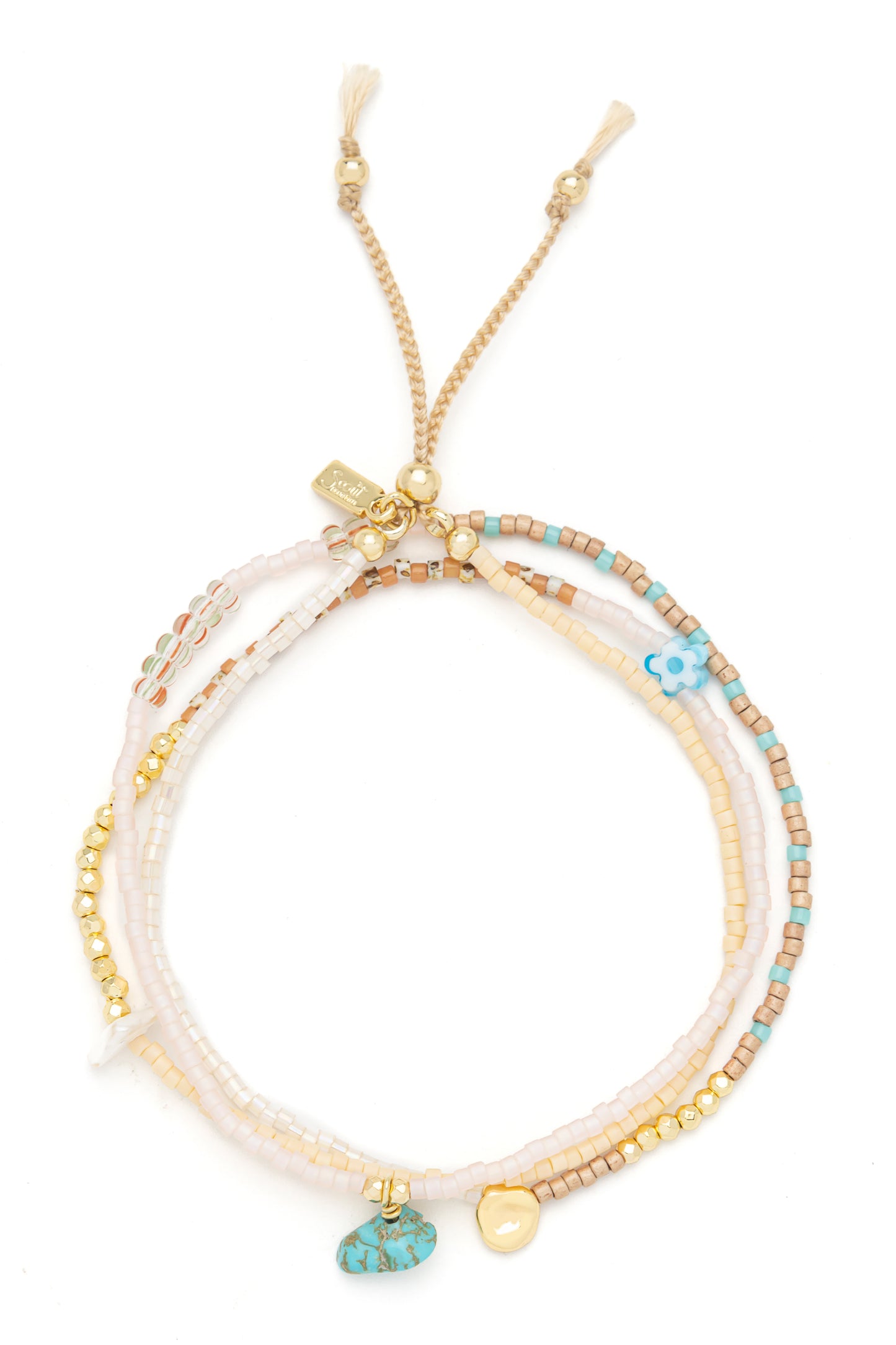 Mixed Media Wrap Bracelet/Necklace