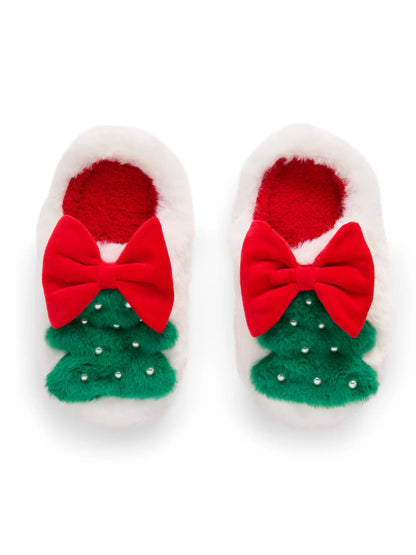 Christmas Tree Slippers