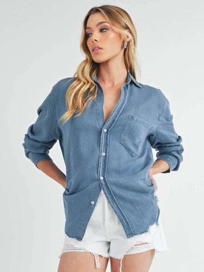 Denim Ottavia Top