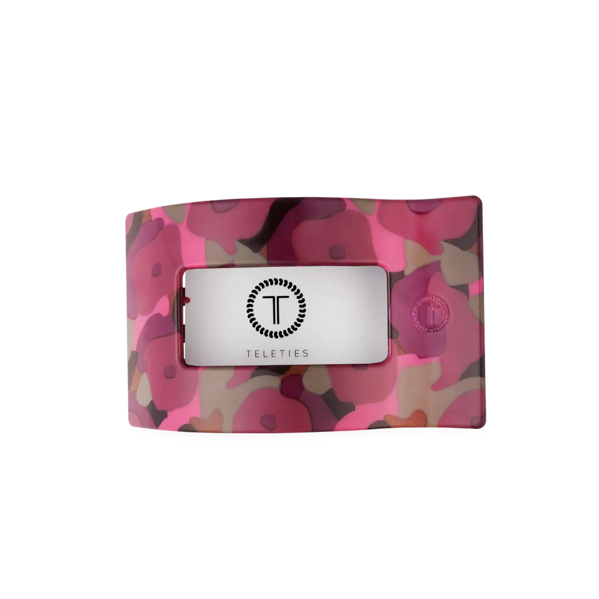 Flat Rectangle Hair Clip | Garden Glam | Medium