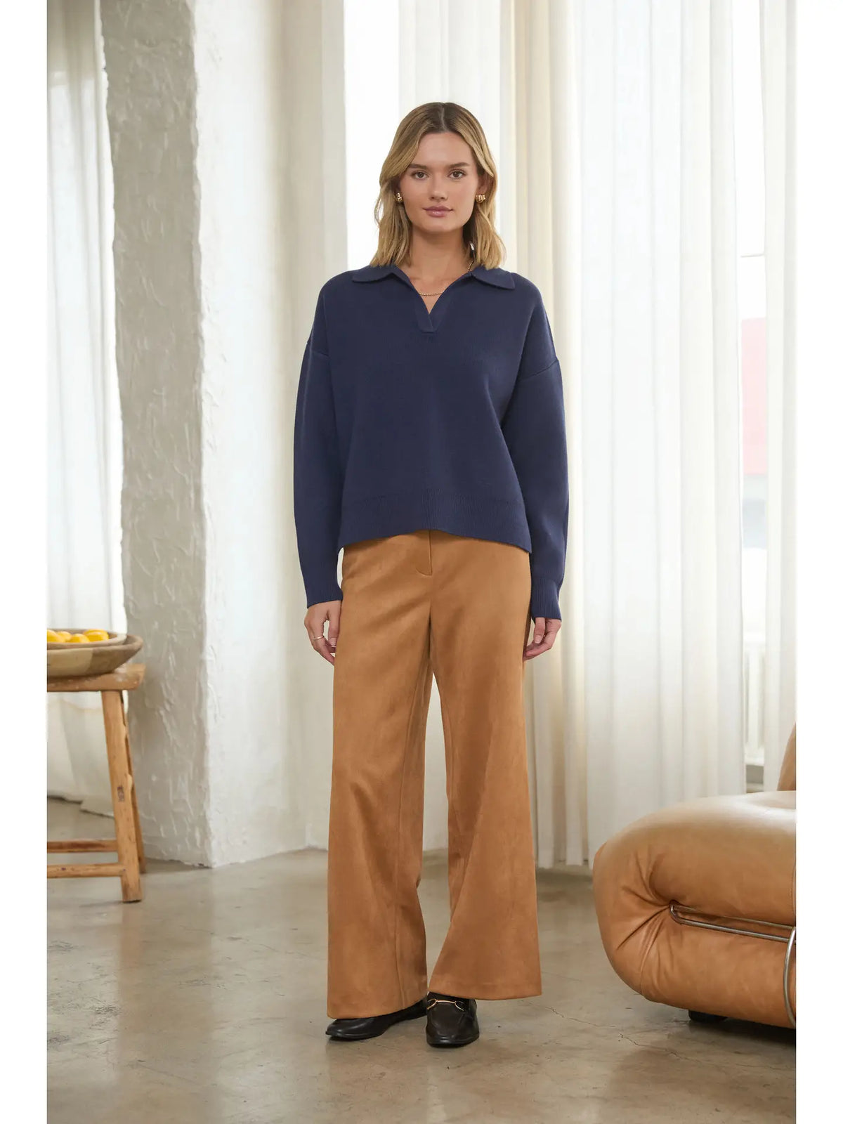 Polo Knit Sweater