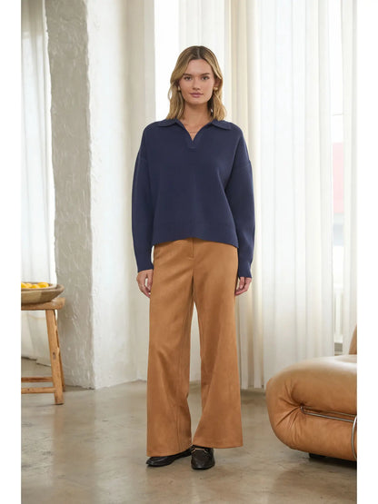 Polo Knit Sweater