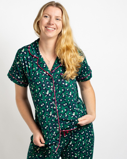 Whitney Button Up Sleep Shirt