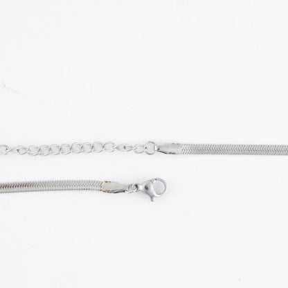 Narelle Silver Snake Chain 18" Waterproof Necklace