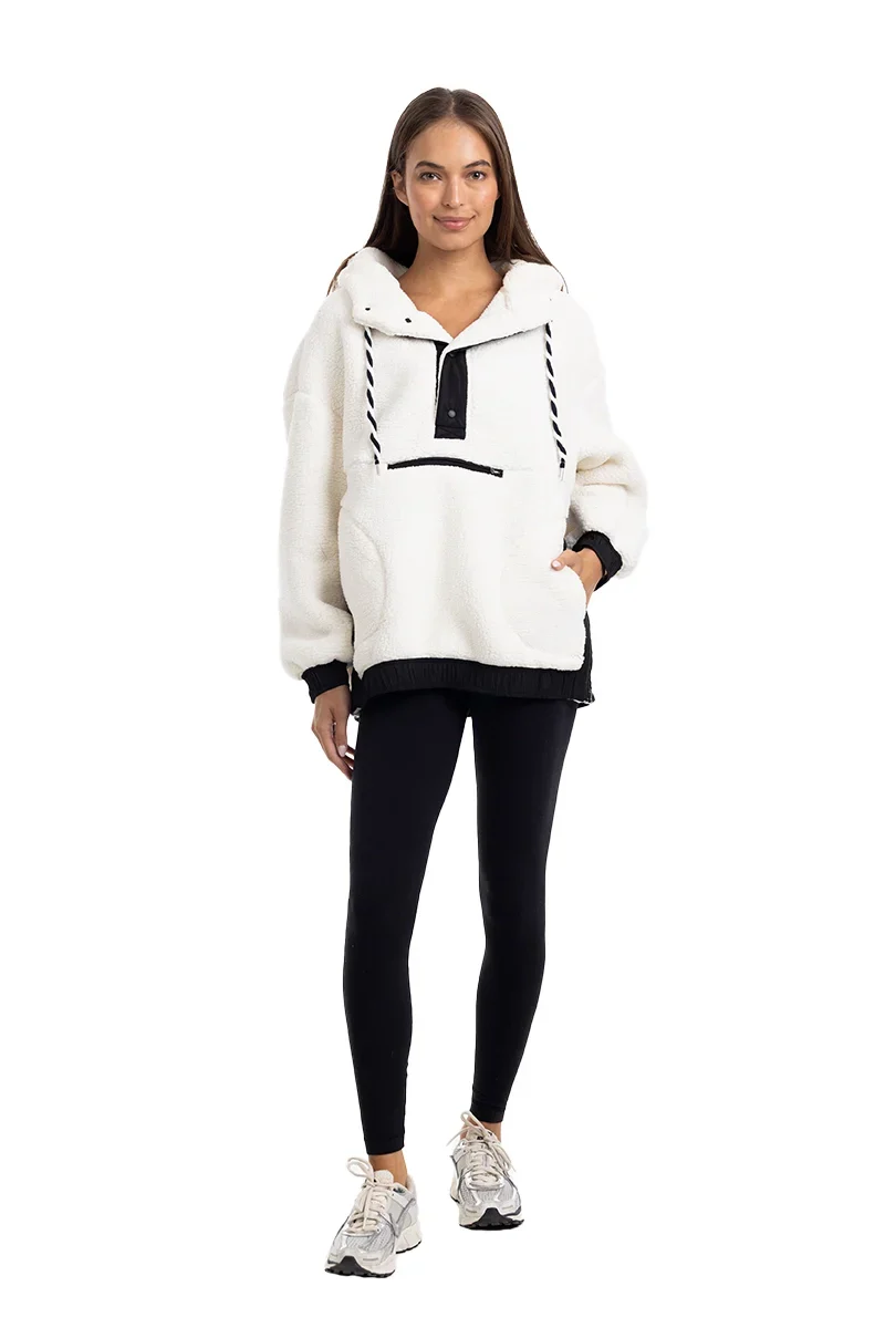 Sherpa Pullover Hoodie
