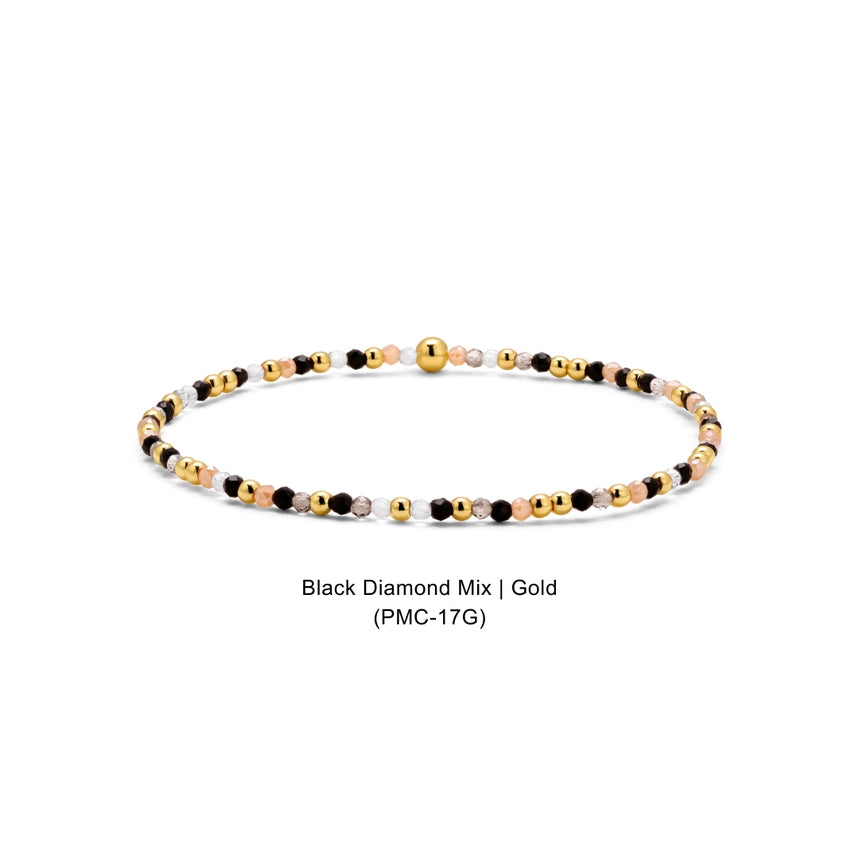 Petite Mini Crystal Beaded Bracelet