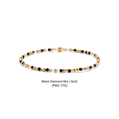 Petite Mini Crystal Beaded Bracelet