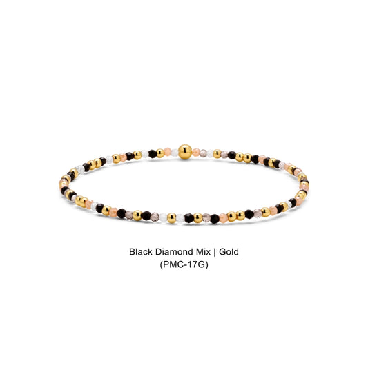 Petite Mini Crystal Beaded Bracelet