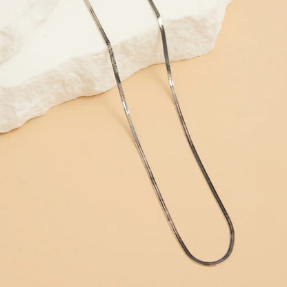 Narelle Silver Snake Chain 20" Waterproof Necklace