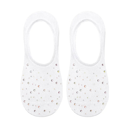 Crystal White Liner Socks