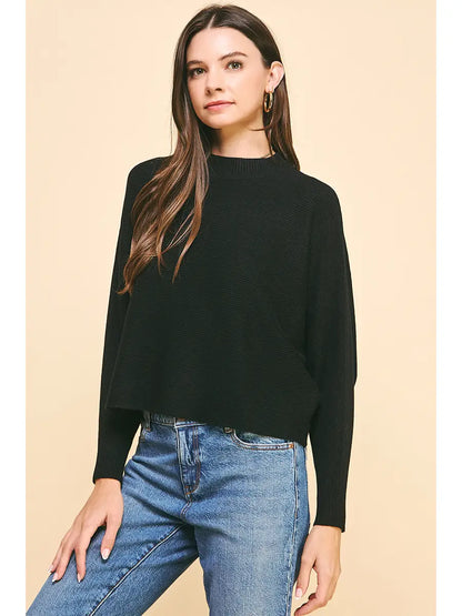 Dolman Sleeves Sweater Top