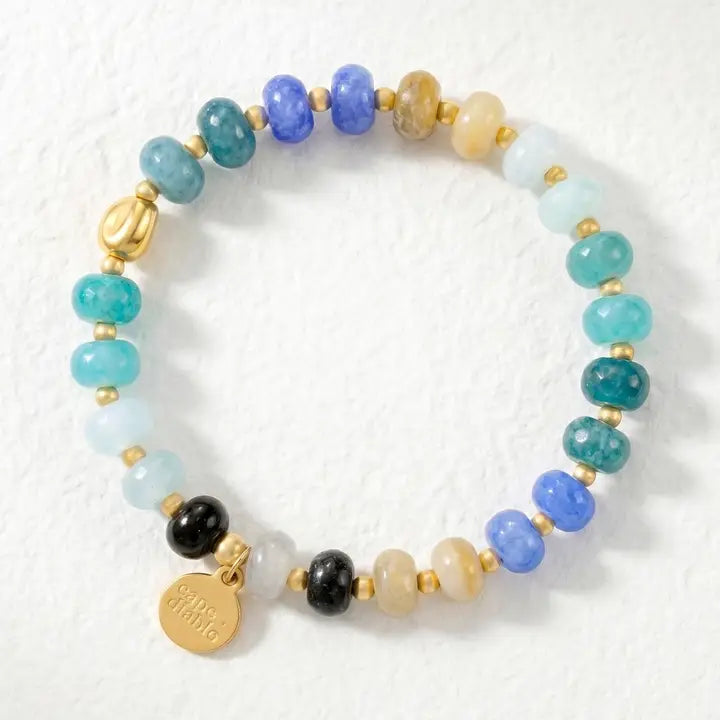 Azure Jade Harmony Bracelet