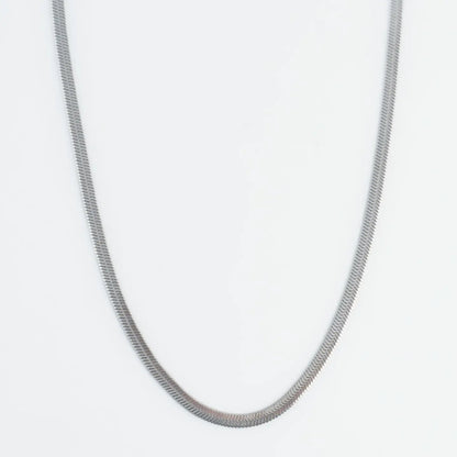 Narelle Silver Snake Chain 18" Waterproof Necklace