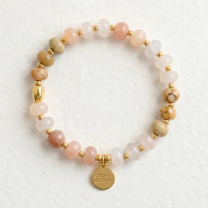 Blush Aventurine Bloom Bracelet
