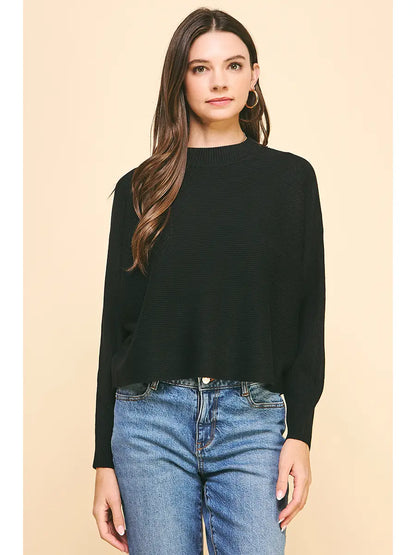 Dolman Sleeves Sweater Top