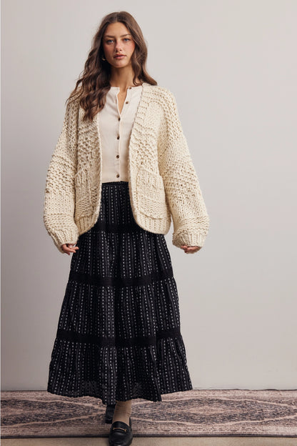 Handmade Chunky Knit Cardigan