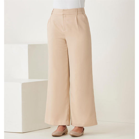 High Waisted Straight Leg Pant