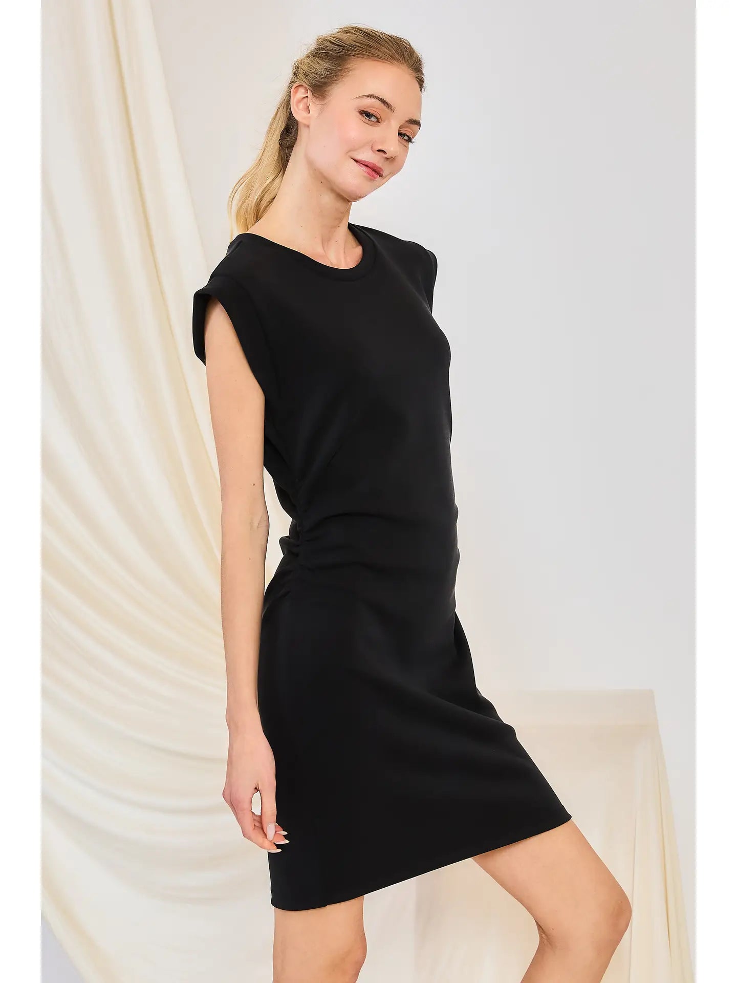Black Buttery Soft Dress