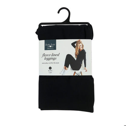 Britt's Knits Basics Fleece-Lined Leggings