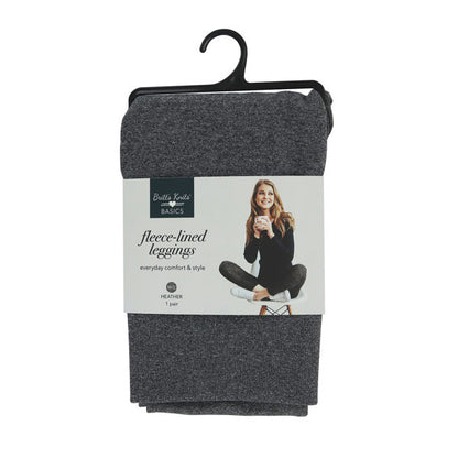 Britt's Knits Basics Fleece-Lined Leggings