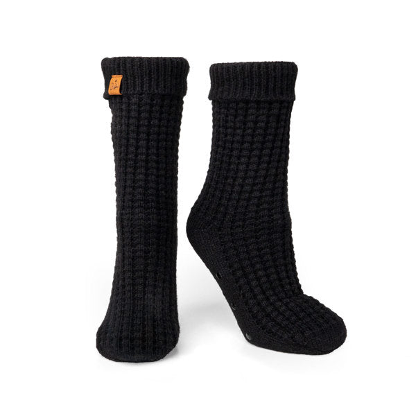 Waffle Knit Slipper Socks | 4 Colors Available