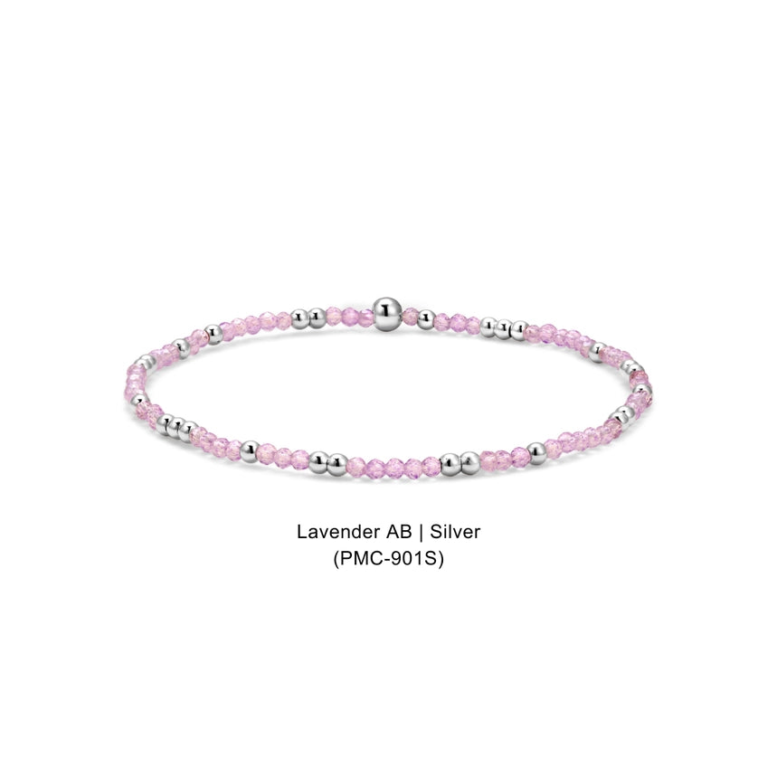 Petite Mini Crystal Beaded Bracelet