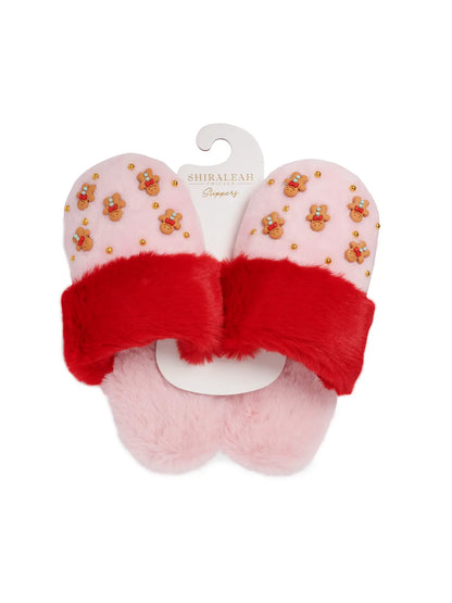 Gingerbread Man Slippers